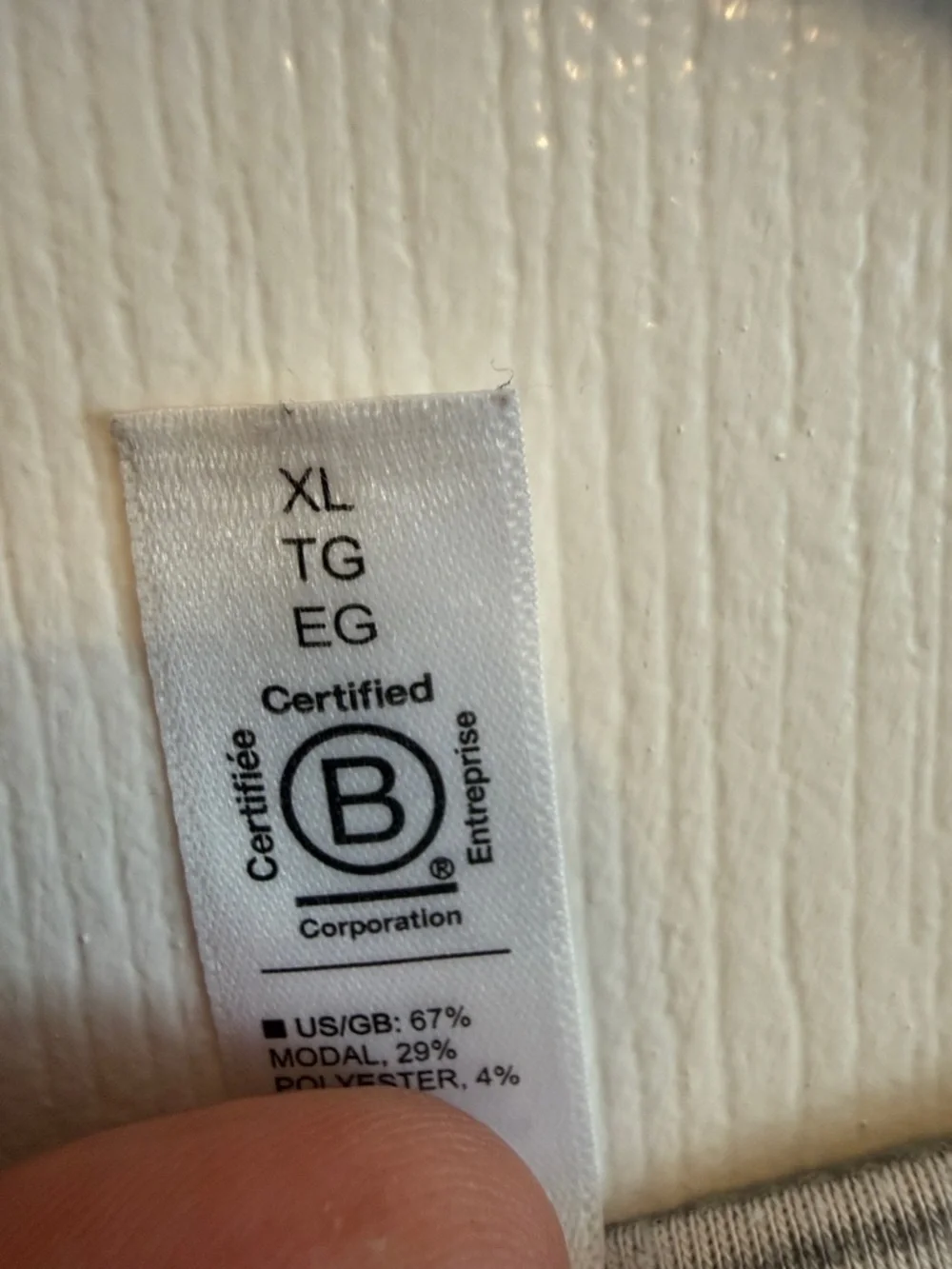 Athleta Cloudlight Stratus Tee Sleeveless Gray Striped Top Size XL - Picture 5 of 6